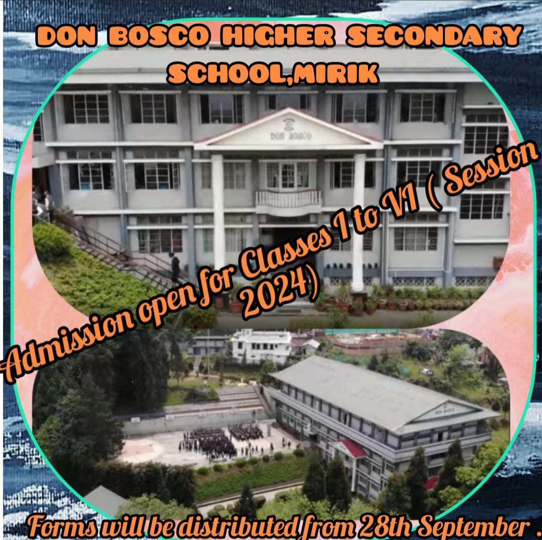 Don Bosco School Mirik Admission